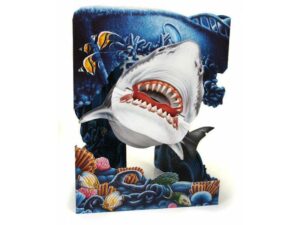 Megalodon Swing Card, Einladungskarte