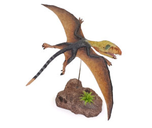 Dimorphodon fliegend, Flugsaurier Modell von Rebor - Repaint