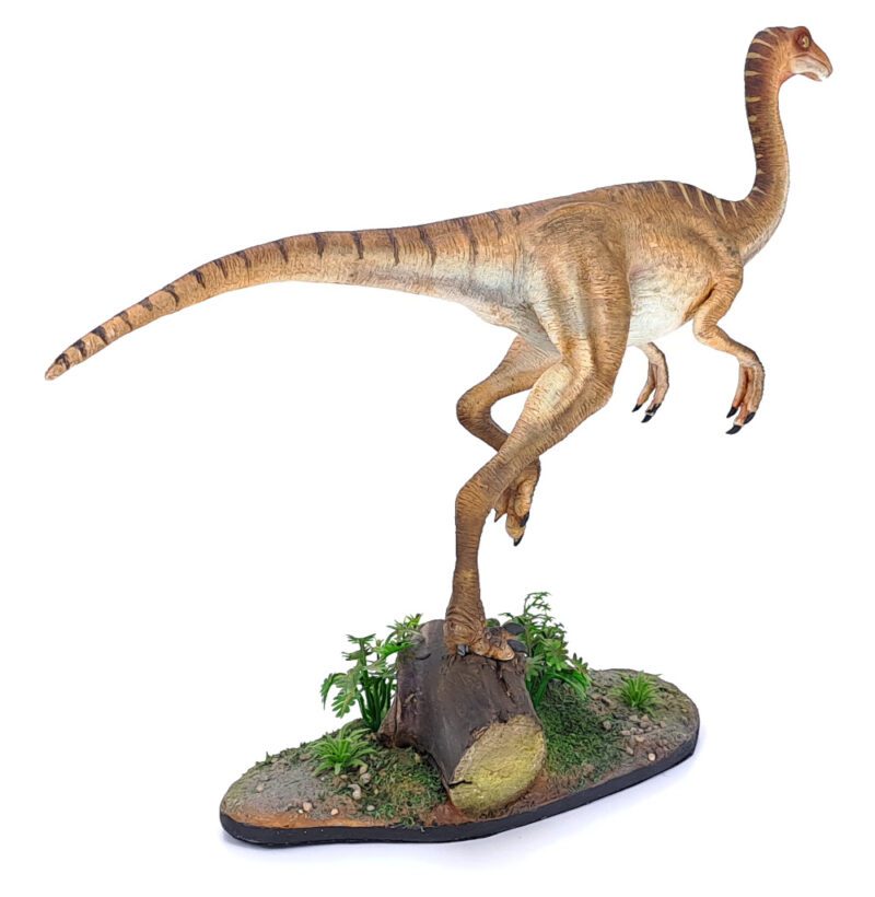 Gallimimus, hellbraun, Dinosaurier Modell von Galileo Hernandez – Bild 6